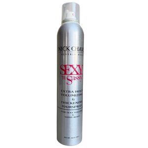 Rare Nick Chavez Sexy N Sassy Extra Hold Volumzing Thickening Hairspray 10 OZ